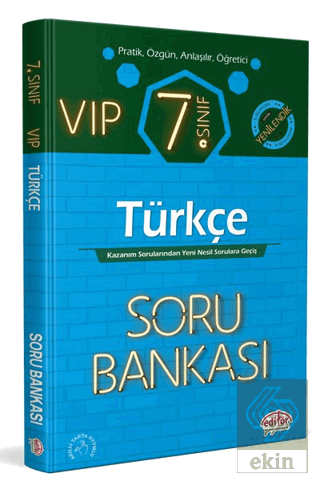 7. Sınıf VIP Türkçe Soru Bankası