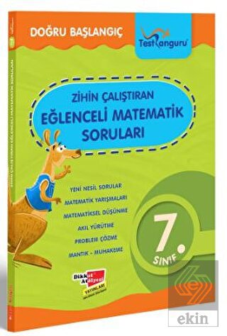 7. Sınıf Zihin Çalıştıran Eğlenceli Kanguru Matema