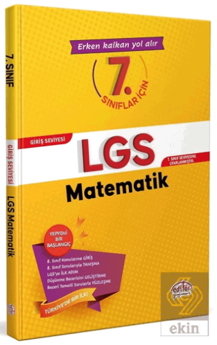 7. Sınıflar İçin LGS Matematik