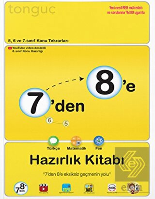 7'den 8'e Hazırlık Kitabı