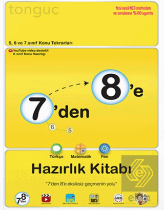 7'den 8'e Hazırlık Kitabı