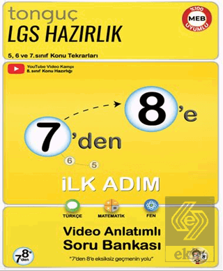 7den 8e LGS Hazırlık İlk Adım
