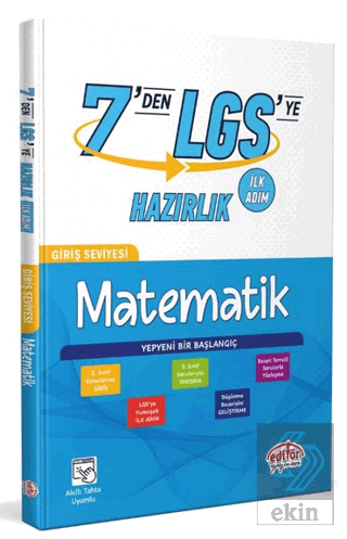 7'den LGS'ye Hazırlık Matematik