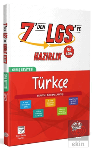 7'den LGS'ye Hazırlık Türkçe