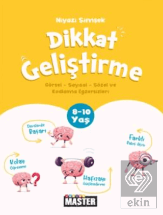 8-10 Yaş Junior Master Dikkat Geliştirme Egzersizleri