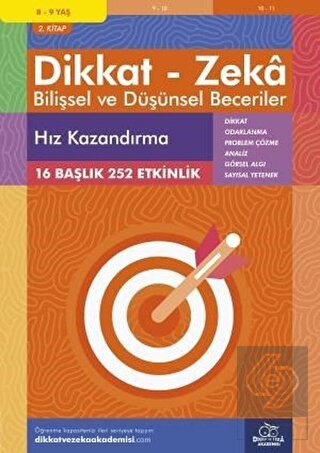 8-9 Yaş Dikkat - Zeka Bilişsel ve Düşünsel Beceril