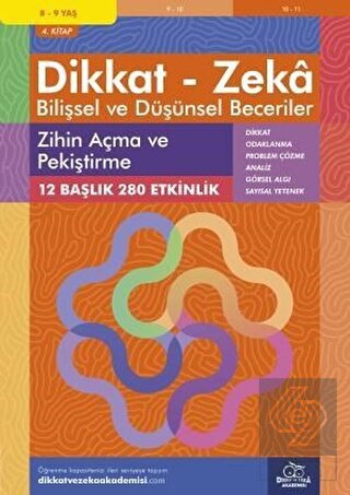 8-9 Yaş Dikkat - Zeka Bilişsel ve Düşünsel Beceril