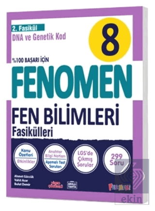 8 Fen Bilimleri 2. Fasikül (DNA ve Genetik Kod) Ahmet Güccük Fenomen Y