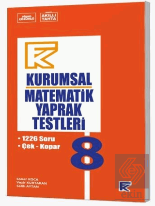 8 Kurumsal Matematik Yaprak Testleri