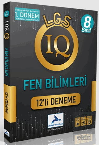 8. Sınıf 1. Dönem LGS IQ Fen Bilimleri 12'li Denem