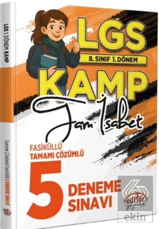 8. Sınıf 1. Dönem LGS Kamp Hızlı Tekrar Özet Anlatım