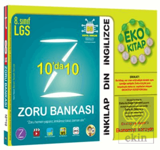 8. Sınıf 10'da 10 Eko Zoru Bankası