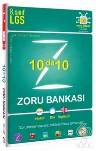 8. Sınıf 10'da 10 Zoru Bankası