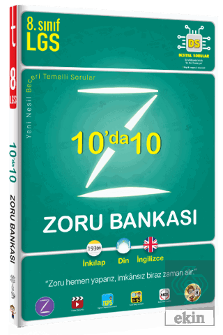 8. Sınıf 10'da 10 Zoru Bankası
