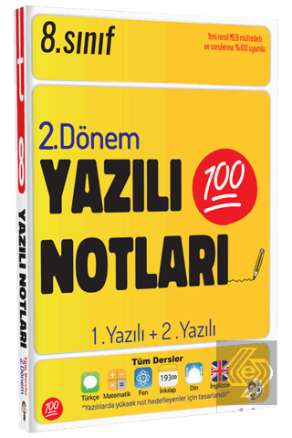 8. Sınıf 2. Dönem Yazılı Notları