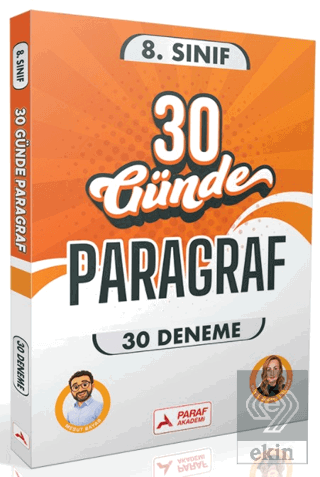 8. Sınıf 30 Günde 30 Paragraf Denemesi