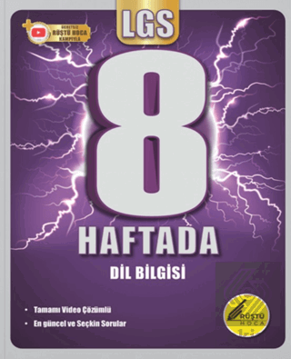 8. Sınıf 8 Haftada LGS Dil Bilgisi
