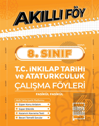 8. Sınıf Akıllı Föy T.C. İnkılap Tarihi ve Atatürk