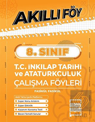 8. Sınıf Akıllı Föy T.C. İnkılap Tarihi ve Atatürk