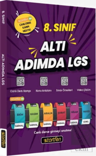 8. Sınıf Altı Adımda LGS Deneme