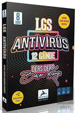 8.Sınıf Antivirüs Ders Ders Başarı Kampı