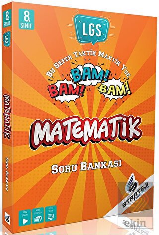 8. Sınıf Bam Bam Matematik Soru Bankası