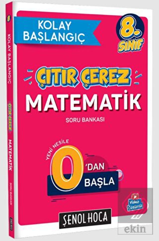 8. Sınıf Çıtır Çerez Matematik Şenol Hoca Yayınlar