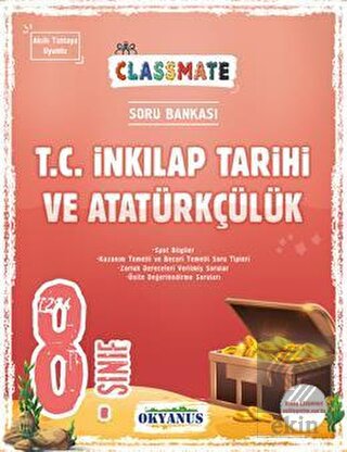 8. Sınıf Classmate T. C. İnkılap Tarihi Ve Atatürk