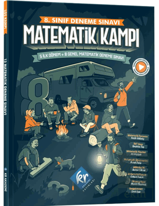 8. Sınıf Deneme Sınavı Matematik Kampı Kolektif KR Akademi Yayınları S