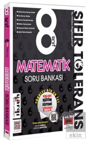 8. Sınıf Ders Arkadaşım Sıfır Tolerans Matematik Soru Bankası
