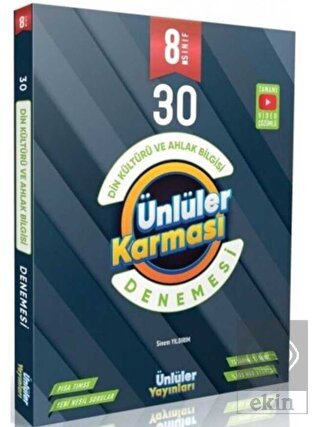 8. Sınıf Din Kültürü ve Ahlak Bilgisi 30 Branş Den