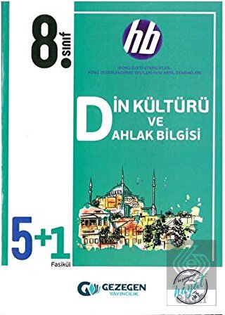 8. Sınıf Din Kültürü ve Ahlak Bilgisi 5+1 Fasikül
