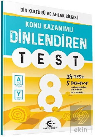 8. Sınıf Din Kültürü ve Ahlak Bilgisi Dinlendiren 
