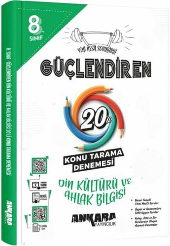 8. Sınıf Din Kültürü ve Ahlak Bilgisi Güçlendiren 20 Konu Tarama Denem