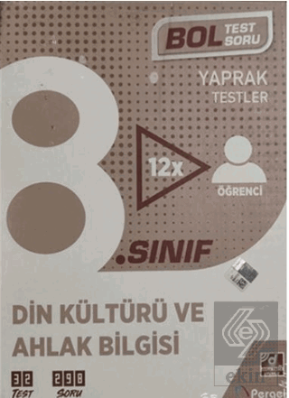 8. Sınıf Din Kültürü ve Ahlak Bilgisi Kutu Test