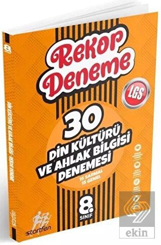 8. Sınıf Din Kültürü ve Ahlak Bilgisi Rekor Deneme