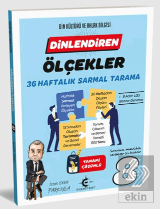 8. Sınıf Dinlendiren Ölçeklerle 36 Hafta