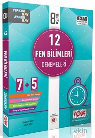 8. Sınıf Fen Bilimleri 12 li Branş Deneme Video Çözümlü