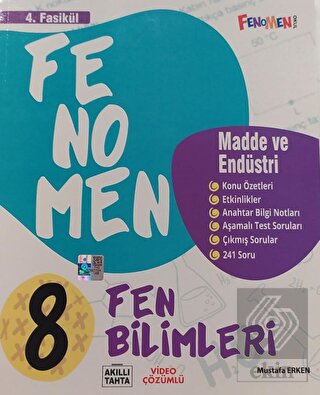 8. Sınıf Fen Bilimleri 4. Fasikül (Madde ve Endüst