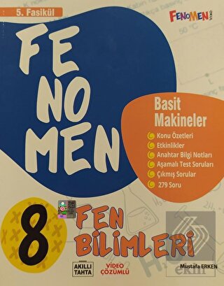 Fenomen 8. Sınıf Sb Fen Bilimleri 5.Fasikül Basit Makineler