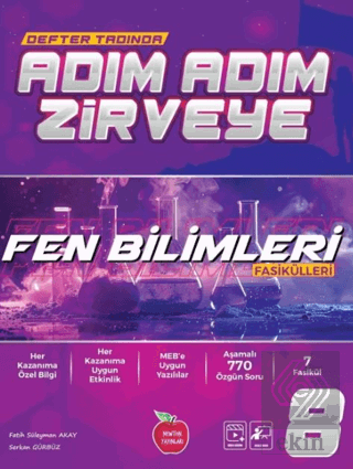 8. Sınıf Fen Bilimleri Fasikül Adım Adım Etkinlikli Konu Anlatımlı Soru Bankaları