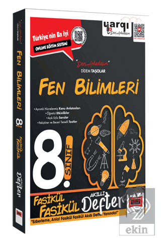 8. Sınıf Fen Bilimleri Fasikül Fasikül Akıllı Defter