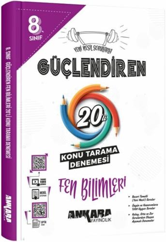 8. Sınıf Fen Bilimleri Güçlendiren 20 Konu Tarama Denemesi