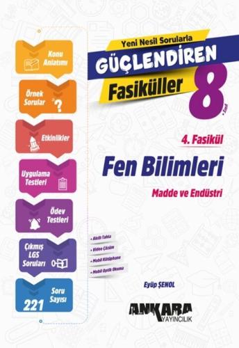8. Sınıf Fen Bilimleri Güçlendiren 4 Fasikül
