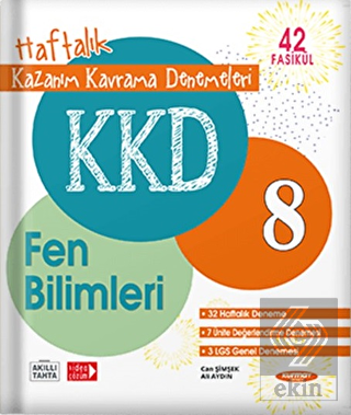 8. Sınıf Fen Bilimleri KKD Haftalık Kazanım Kavram