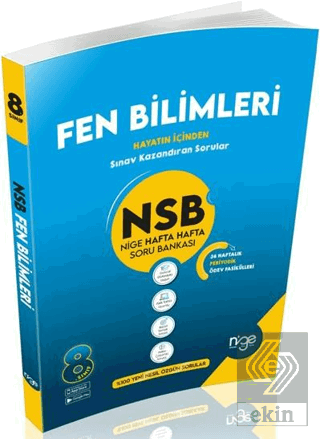 8. Sınıf Fen Bilimleri NSB Nige Hafta Hafta Soru Bankası