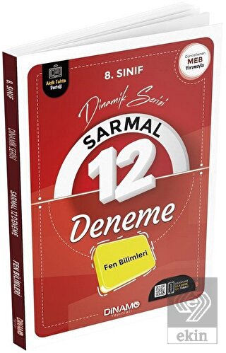 8. Sınıf Fen Bilimleri Sarmal 12 Deneme
