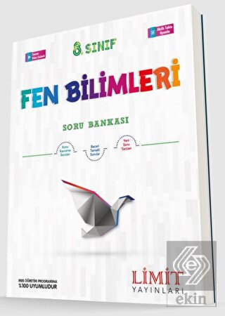 8. Sınıf Fen Bilimleri Soru Bankası Limit Yayınlar