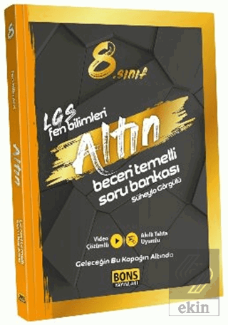 8.Sınıf Fen LGS Fen Bilimleri Altın Beceri Temelli