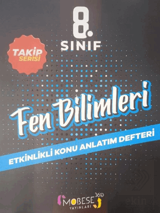 8. Sınıf Fen Bilimleri Takip Serisi Etkinlikli Konu Anlatım Defteri